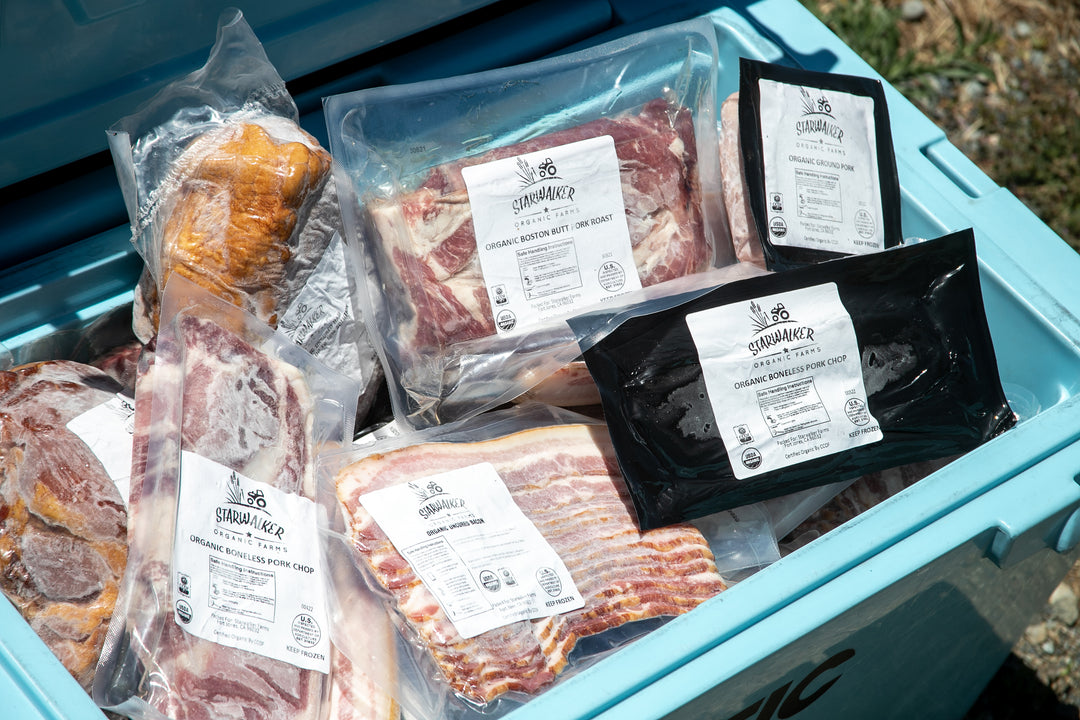 1/2 Pig Pork Box, Organic