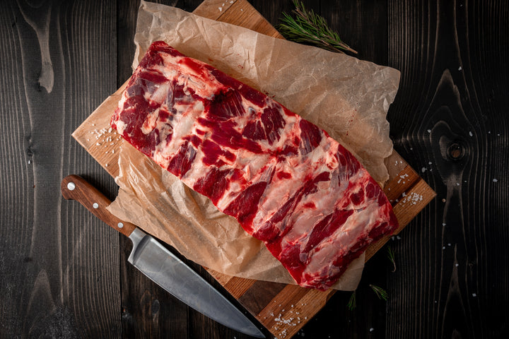 Beef Rack Ribs, Organic Grass Fed