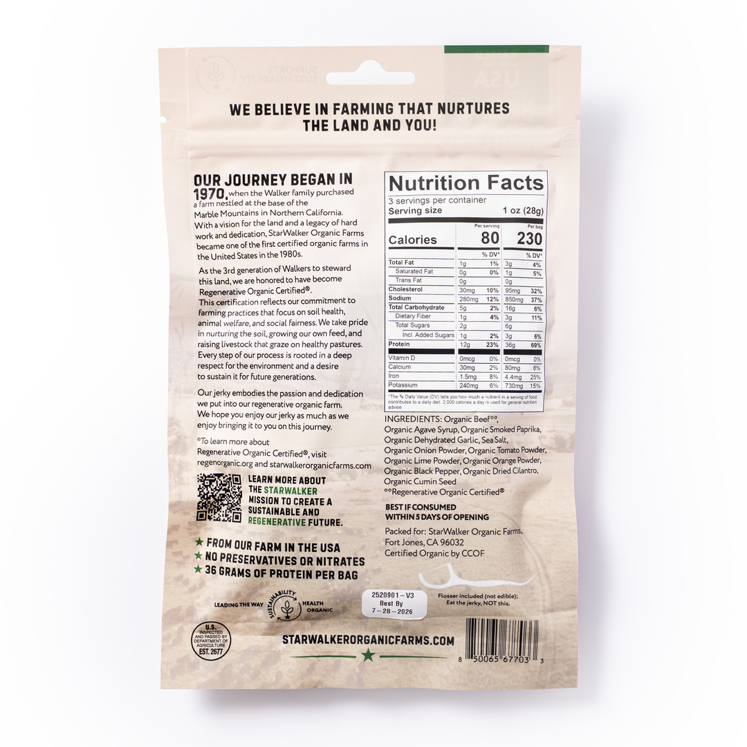 Carne Asada Beef Jerky