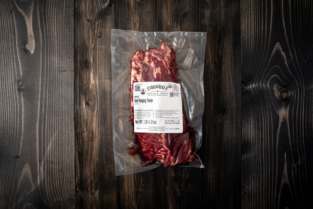 Beef Hanging Tender, Organic