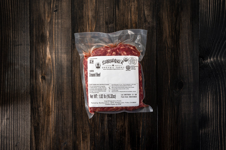 Ground Beef 1 lb, Organic