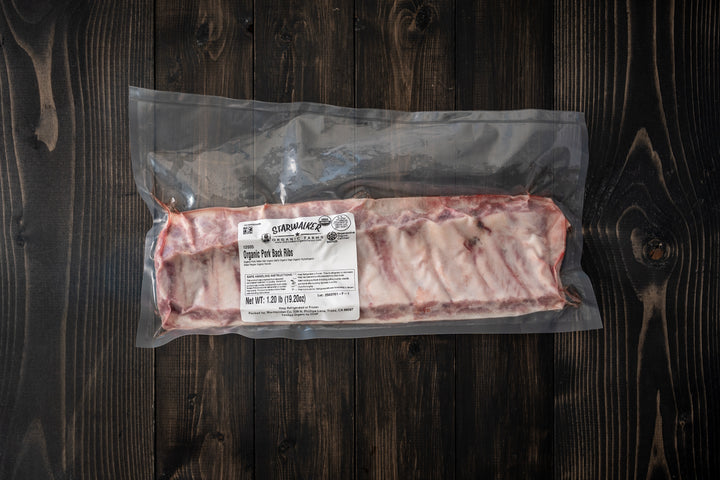 Organic Pork Back Ribs