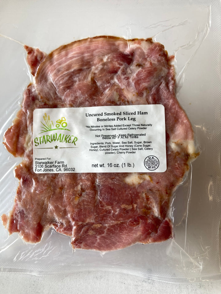 Sliced Ham Deli Meat, 1 pound