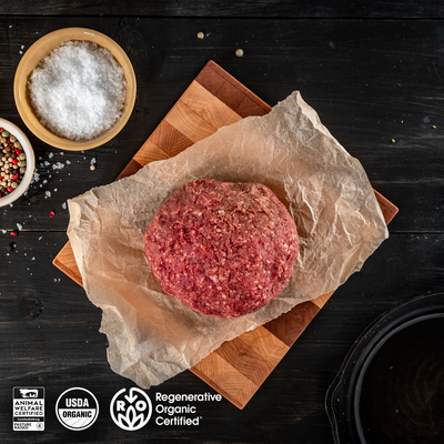 Organic Ancestral Grind, Ground Beef + Organ Meats