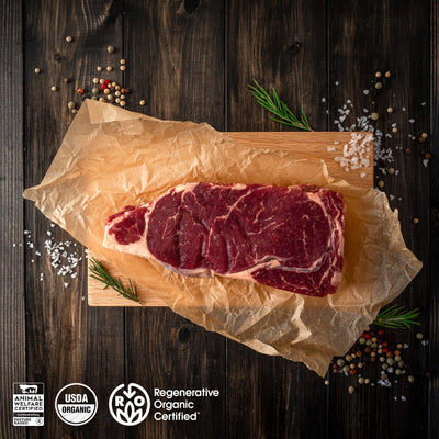 Ribeye Steak, Organic Grass Fed
