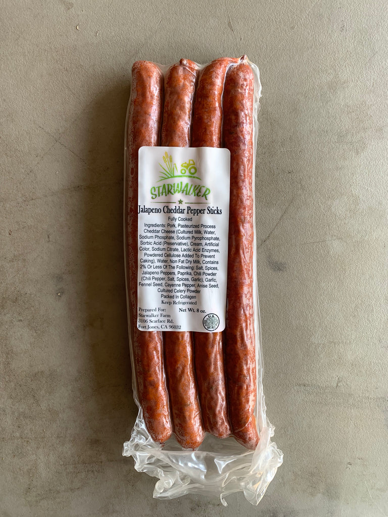 Jalapeno Cheddar Pork Pepper Sticks
