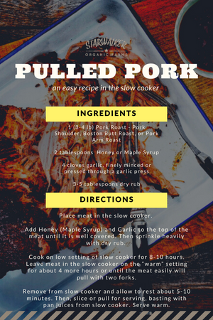 Pork Picnic Roast, Organic